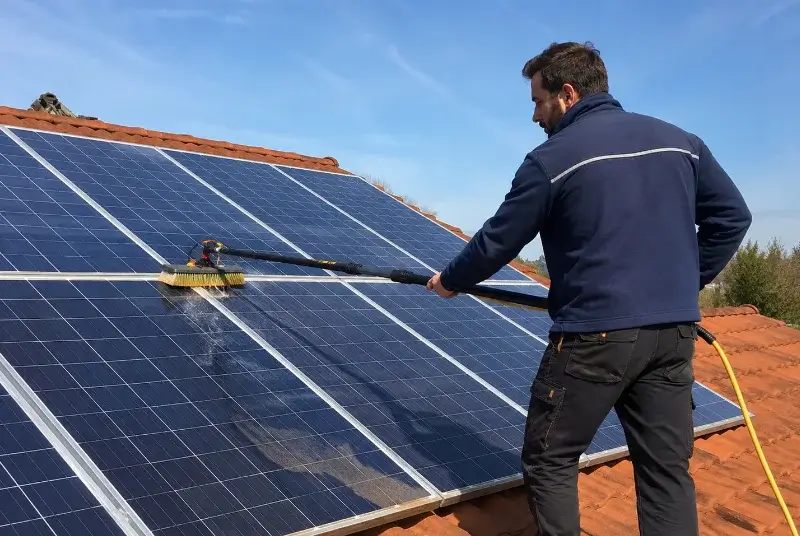 Nettoyage et entretien de panneaux solaires à Céret