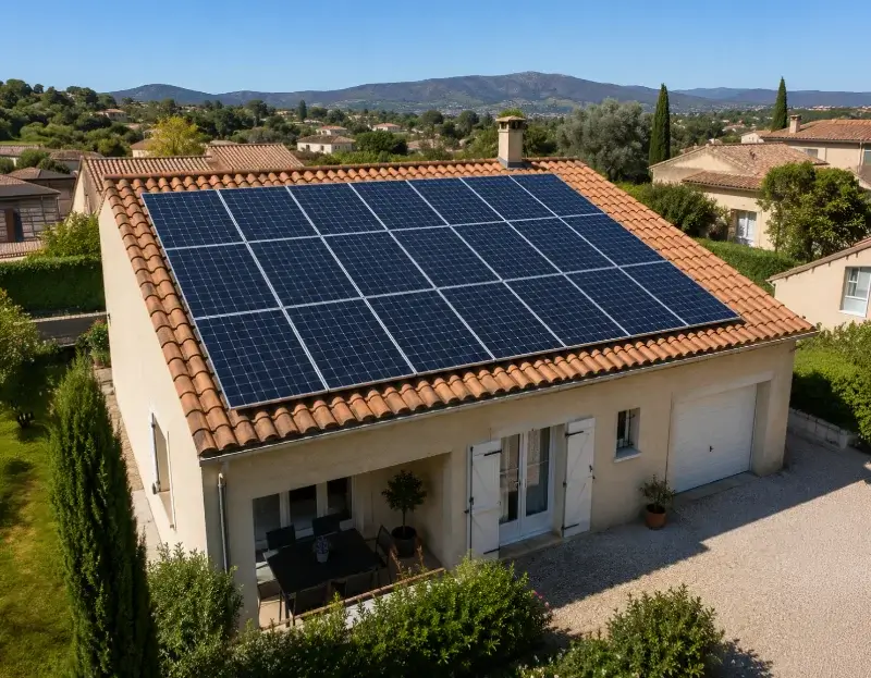 Prime à l'autoconsommation panneaux solaires Céret — aide financière de l'État